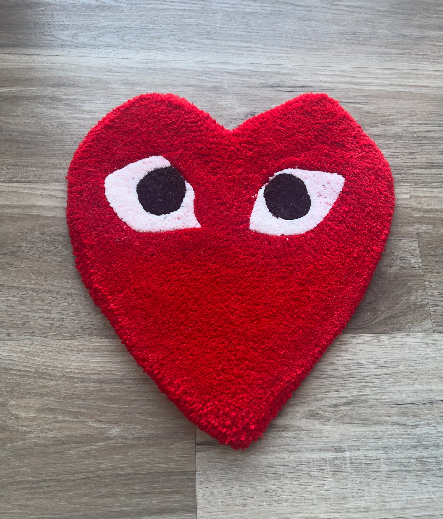 RED HEART RUG